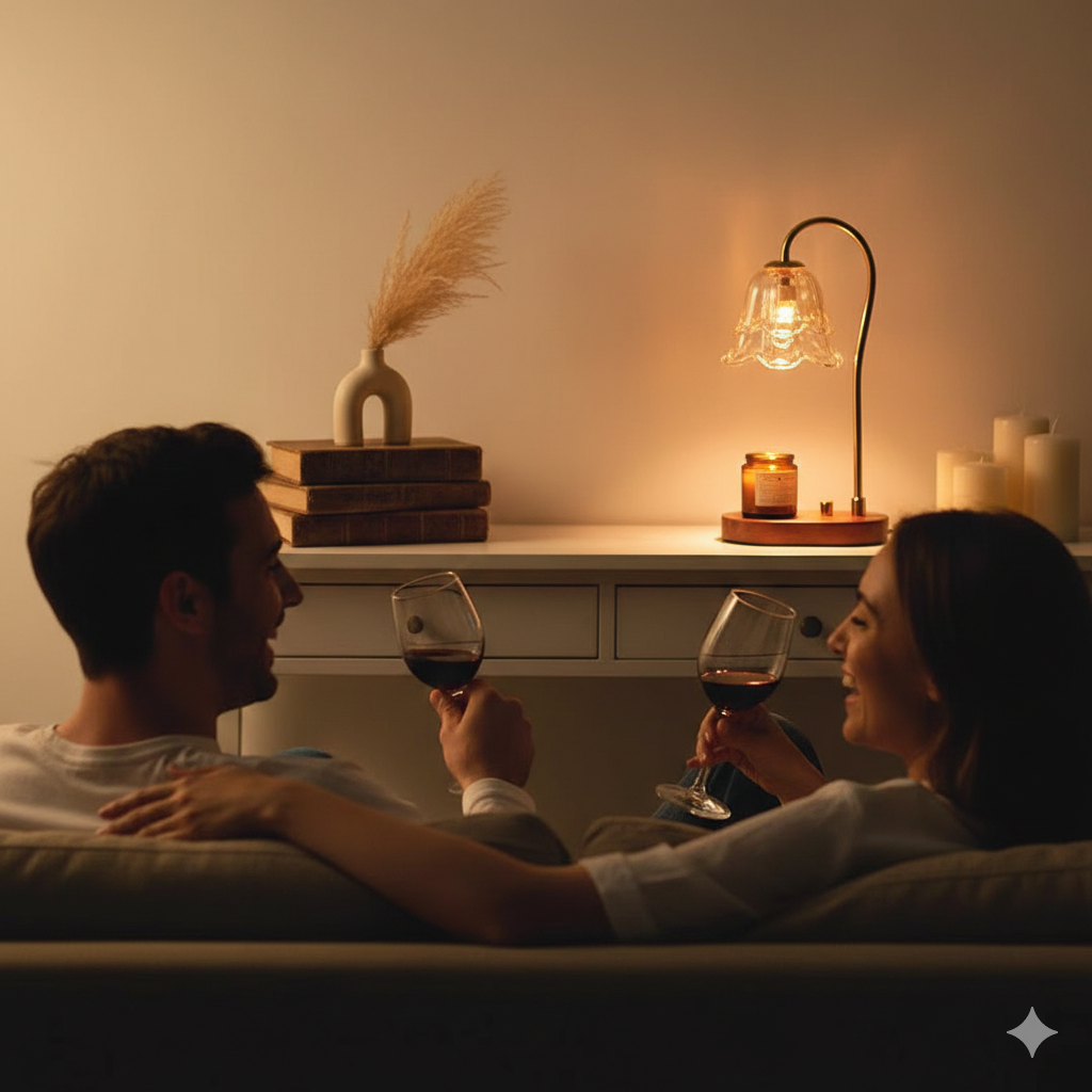 Cozy  Candle Warmer Lamp